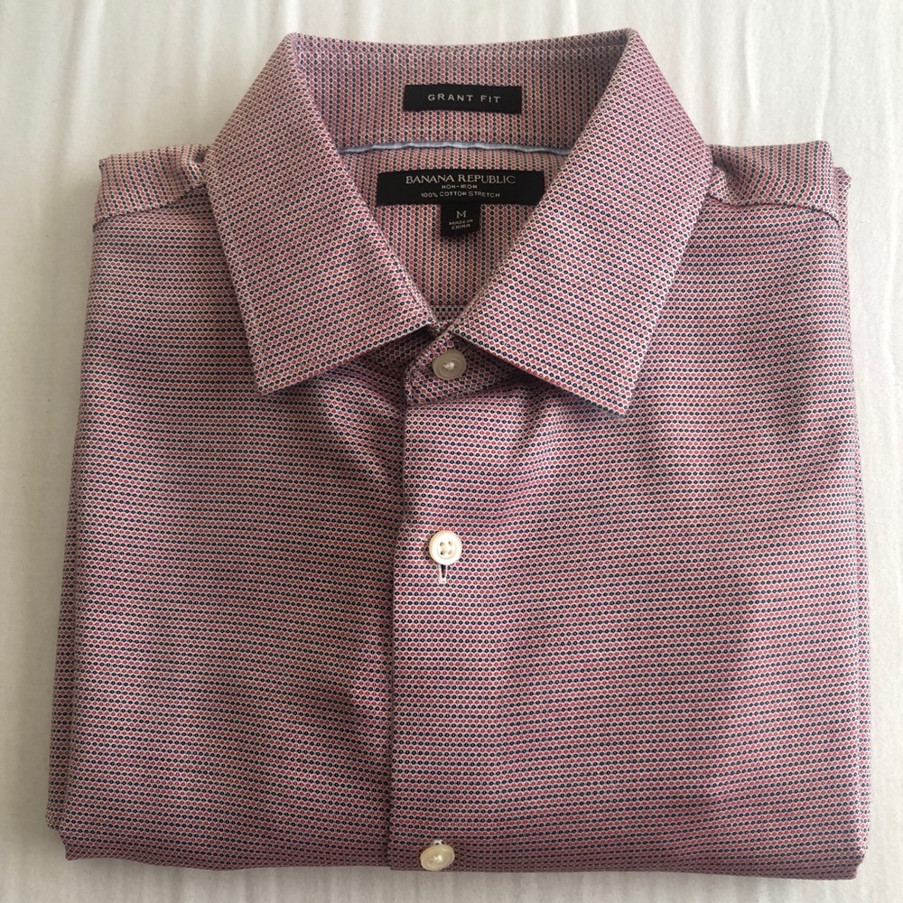 Orange Lava Banana Republic Grant Fit